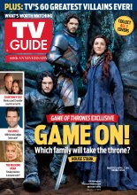TV Guide cover - Kit Harrington, Richard Madden, Michelle Fairley, Courteney Cox, Matthew Perry, Adam Levine, Laurie Holden - March 25, 2013