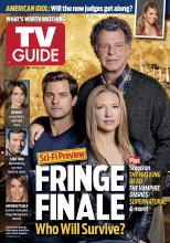 TV Guide cover - John Noble, Anna Torv, Joshua Jackson, Mariah Carey, Tina Fey, William Shatner, Poppy Montgomery - January 14, 2013