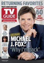 TV Guide cover - Michael J. Fox, Mark Harmon, Kerry Washington, Bryan Cranston - September 23, 2013
