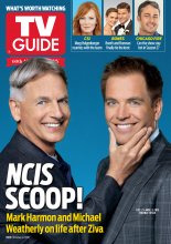 TV Guide cover - Mark Harmon, Michael Weatherly, Marg Helgenberger, Emily Deschanel, David Boreanaz, Taylor Kinney - October 21, 2013