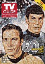 TV Guide cover - Leonard Nimoy, William Shatner - April 8, 2013