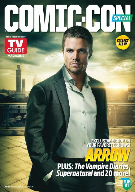 TV Guide cover - Stephen Amell - July 16, 2013
