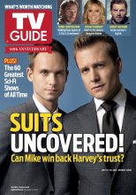 TV Guide cover - Patrick J. Adams, Gabriel Macht, Heidi Klum, Andrew Lincoln, Mike Vogel - July 15, 2013