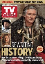 TV Guide cover - Kevin Costner, Diogo Morgado, Gabriel Byrne - April 15, 2013