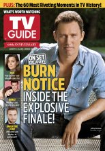TV Guide cover - Jeffrey Donovan, Cote de Pablo, Emily Deschanel, David Boreanaz, Mike Vogel - August 12, 2013