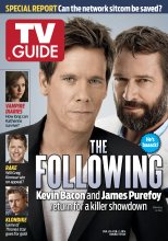 TV Guide cover - Kevin Bacon, James Purefoy, Nina Dobrev, Greg Kinnear, Richard Madden - January 20, 2014
