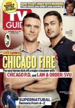 TV Guide cover - Viola Davis, Jesse Spencer, Taylor Kinney, Jensen Ackles - November 10, 2014