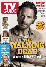 TV Guide cover - Andrew Lincoln, Timothy Olyphant, Linda Gray, Sarah Michelle Gellar - February 17, 2014
