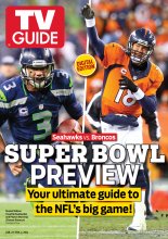 TV Guide cover - Russell Wilson, Peyton Manning - January 27, 2014