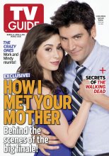 TV Guide cover - Cristin Milioti, Josh Radnor - March 24, 2014