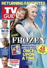TV Guide cover - Elizabeth Lail, Georgina Haig, Jim Parsons, James Spader, Mark Harmon - September 22, 2014