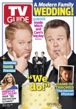 TV Guide cover - Jesse Tyler Ferguson, Eric Stonestreet, Heidi Klum, Nikolaj Coster-Waldau - May 19, 2014