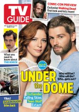 TV Guide cover - Rachelle Lefevre, Mike Vogel, Andrew Lincoln, Steve Garfanti, Ian Ziering - July 28, 2014
