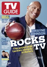 TV Guide cover - David Boreanaz, Emily Deschanel, Dwayne Johnson - June 8, 2015