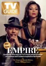 TV Guide cover - Taraji P. Henson, Terrence Howard - November 23, 2015