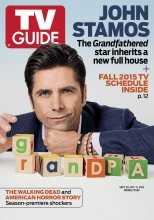 TV Guide cover - John Stamos - September 28, 2015
