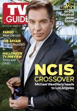 TV Guide cover - Michael Weatherly - October 12, 2015