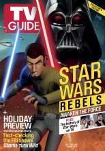 TV Guide cover - Darth Vader, Carrie Fisher, Harrison Ford, Mark Hamill, Kanan - December 7, 2015
