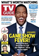 TV Guide cover - Alec Baldwin, Steve Harvey, Michael Strahan - June 27, 2016