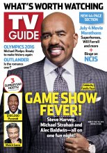 TV Guide cover - Alec Baldwin, Steve Harvey, Michael Strahan - June 27, 2016