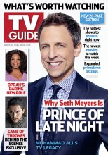 TV Guide cover - Kit Harington, Seth Meyers, Oprah Winfrey - June 20, 2016
