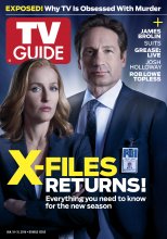 TV Guide cover - Gillian Anderson, David Duchovny - January 18, 2016