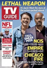 TV Guide cover - Tom Brady, Clayne Crawford, Damon Wayans - September 5, 2016