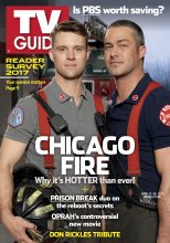 TV Guide cover - Taylor Kinney, Jesse Spencer - April 17, 2017