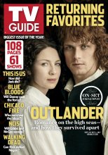 TV Guide cover - Caitriona Balfe, Sam Heughan - September 18, 2017