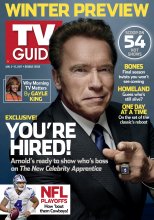 TV Guide cover - Gayle King, Dak Prescott, Arnold Schwarzenegger - January 2, 2017