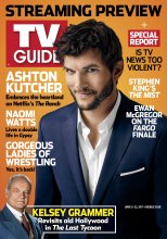 TV Guide cover - Kelsey Grammer, Ashton Kutcher - June 12, 2017