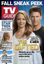 TV Guide cover - Amy Acker, Emilia Clarke, Elyes Gabel, Stephen Moyer - August 21, 2017