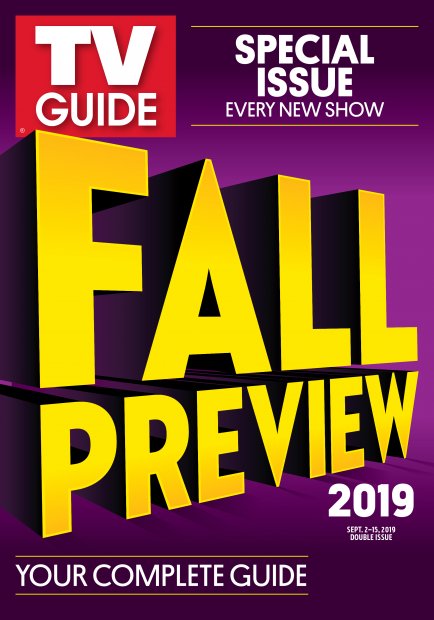 TV Guide cover - Fall Preview - September 2, 2019