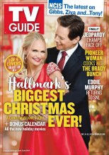 TV Guide cover - Kristin Chenoweth, Scott Wolf - December 9, 2019