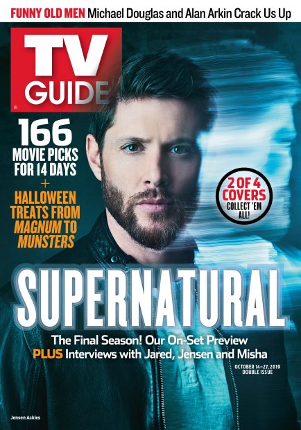 TV Guide cover - Jensen Ackles - October 14, 2019