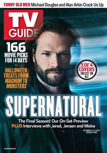 TV Guide cover - Jared Padalecki - October 14, 2019
