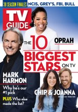 TV Guide cover - Chip Gaines, Joanna Gaines, Mark Harmon, Oprah Winfrey - May 13, 2019