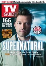 TV Guide cover - Misha Collins - October 14, 2019