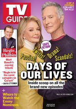 TV Guide cover - Deidre Hall, Drake Hogestyn, Regis Philbin - August 17, 2020
