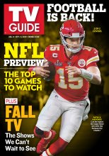 TV Guide cover - Patrick Mahomes - August 31, 2020