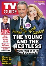 TV Guide cover - Eric Braeden, Regis Philbin, Melody Thomas Scott - August 17, 2020