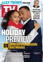 TV Guide cover - Tamera Mowry-Housley, Michael Xavier, Alex Trebek - November 23, 2020