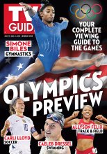 TV Guide cover - Simone Biles, Caleb Dressel, Allyson Felix, Carli Lloyd - July 19, 2021