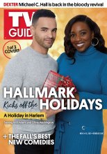 TV Guide cover - Will Adams, Olivia Washington - November 8, 2021