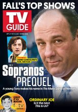 TV Guide cover - James Gandolfini, Michael Gandolfini, Jerry Mathers - September 27, 2021
