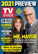 TV Guide cover - Ted Danson, Holly Hunter - January 4, 2021