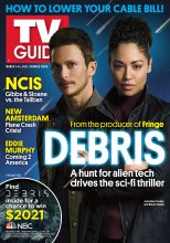 TV Guide cover - Riann Steele, Jonathan Tucker - March 1, 2021