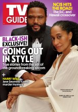 TV Guide cover - Anthony Anderson, Tracee Ellis Ross - March 28, 2022