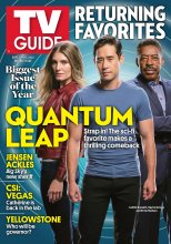 TV Guide cover - Caitlin Bassett, Ernie Hudson, Raymond Lee - September 12, 2022