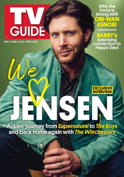 TV Guide cover - Jensen Ackles - May 23, 2022